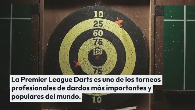 Video thumbnail for ¿Cómo Funciona La Premier League De Dardos?