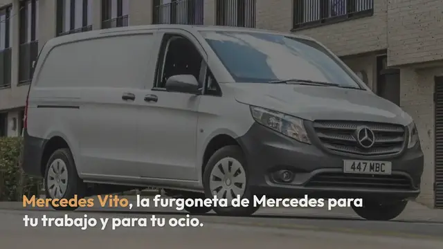 Video thumbnail for Mercedes Vito, tu solución profesional.