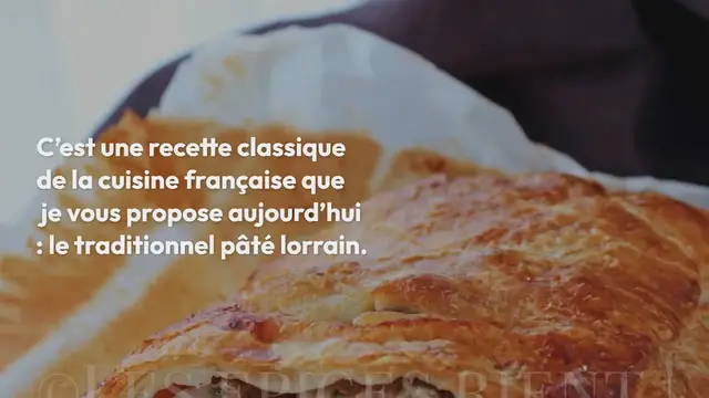 Video thumbnail for Mon Pâté Lorrain maison