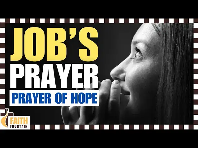 Video thumbnail for JOB'S PRAYER - UNSHAKEABLE FAITH: JOB'S LESSONS FOR TOUGH TIMES - MORNING PRAYER