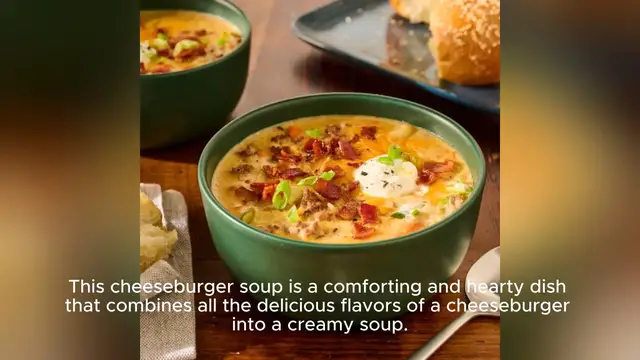 Video thumbnail for cheeseburger soup recipe