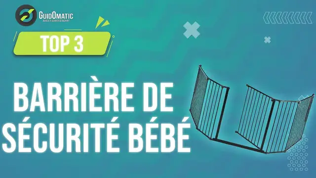 Video thumbnail for ⭐️ MEILLEURE BARRIÈRE DE SÉCURITÉ BÉBÉ (2022) - Comparatif & Guide d'achat