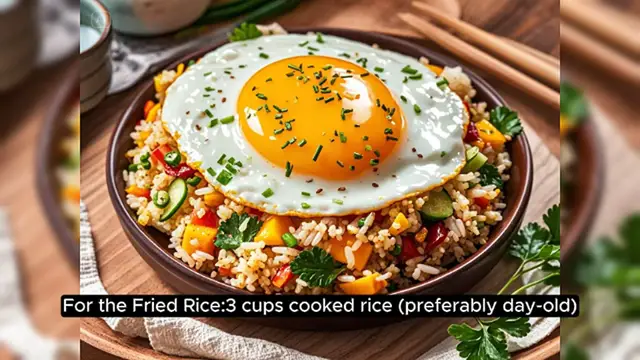 Video thumbnail for Classic Egg Fried Rice_ Quick and Delicious