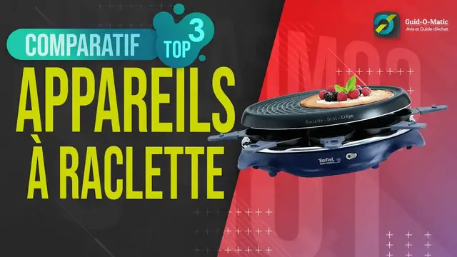 Video thumbnail for ⭐️ MEILLEUR APPAREIL À RACLETTE (2022) - Comparatif & Guide d'achat