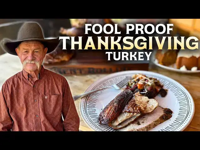Video thumbnail for Foolproof Smoked Turkey (or Oven Roasted) and Sides You Can't Mess Up!