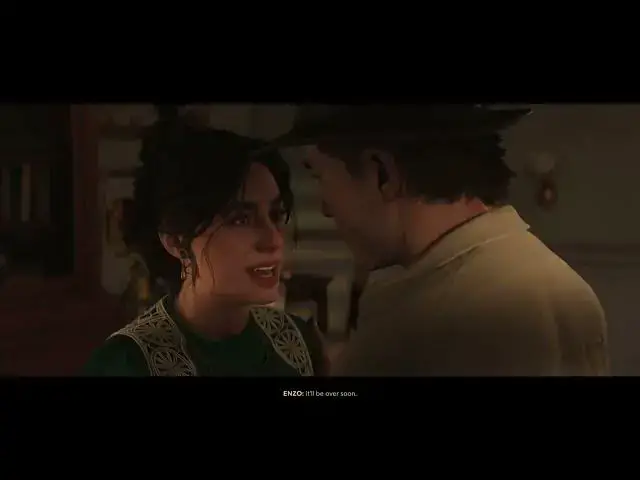 'Video thumbnail for Mafia: The Old Country - Chapter 11 Mattanza: Enzo Visits Isabella "We Need To Talk" Cutscene'