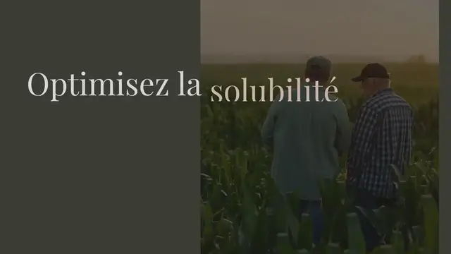 Video thumbnail for Optimisez la solubilité et la disponibilité du phosphore dans votre sol