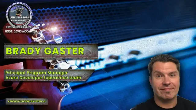 'Video thumbnail for Rockin’ The Code World with dotNetDave ft. Brady Gaster Ep. 12'