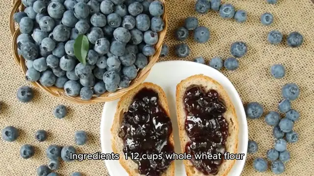 Video thumbnail for Healthy Blueberry Muffin Recipe