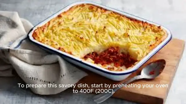 Video thumbnail for Shepherd's Pie Recipe
