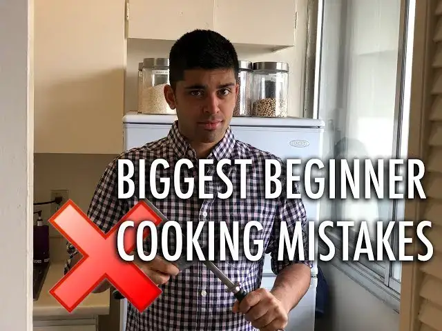 Video thumbnail for Top 10 Mistakes Beginner Cooks Make - AVOID | Cooking Basics & Essentials Ep.14 | Cooking with Anadi