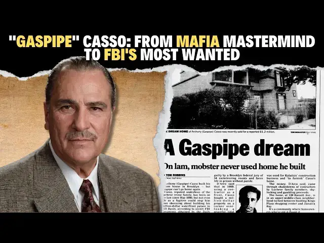 'Video thumbnail for "Gaspipe" Casso: From Mafia Mastermind to FBI's Most Wanted'