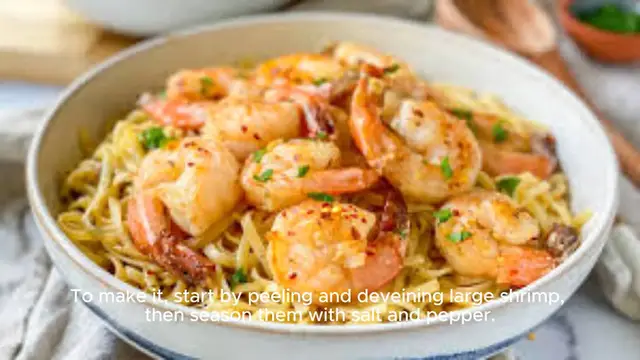 Video thumbnail for Shrimp Scampi Recipe