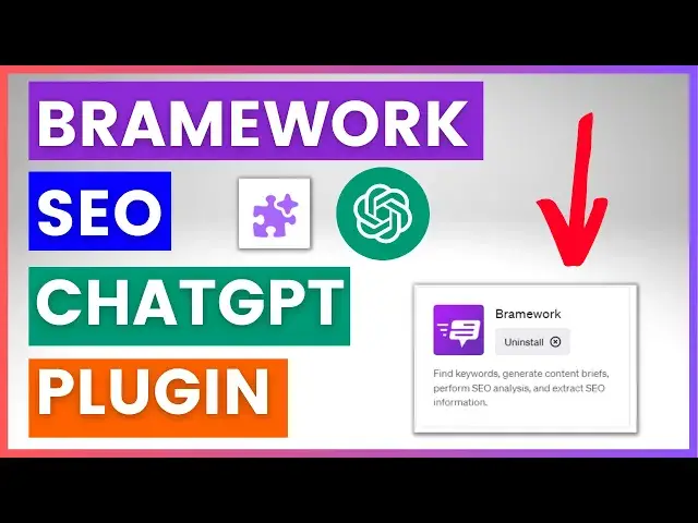 Video thumbnail for How To Use Bramework ChatGPT Plugin?
