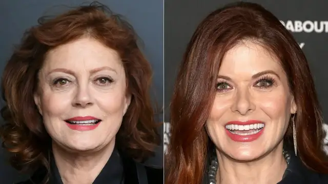 Video thumbnail for Debra Messing & Susan Sarandon's Heated Feud Over Donald Trump