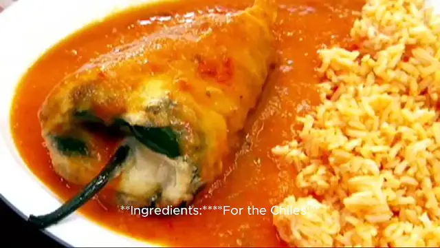 Video thumbnail for chile relleno recipe