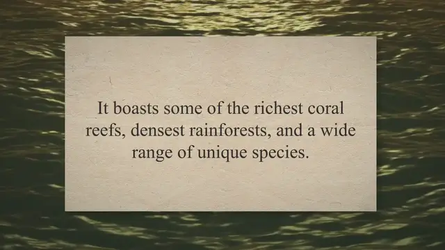 Video thumbnail for Efforts to Conserve Indonesia’s Biodiversity and Its Utilization