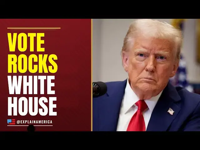 Video thumbnail for 370-48 VOTE STUNS WHITE HOUSE - It's Finally Happened