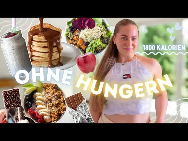 Video thumbnail for 1800 Kalorien: MAXIMAL satt + Abnehmen OHNE Heißhunger