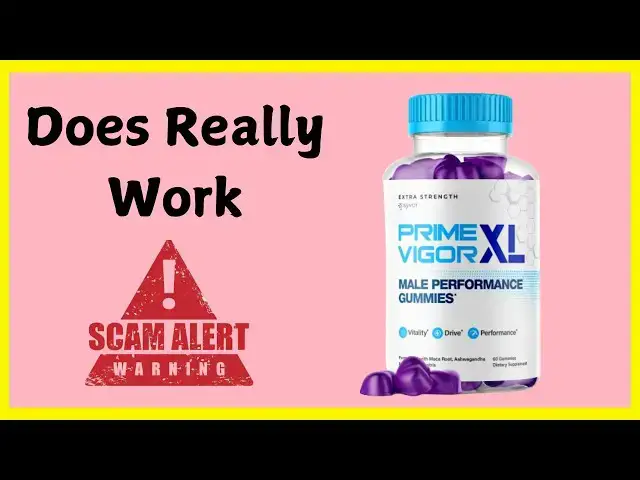Video thumbnail for Prime Vigor Xl Gummies Reviews Consumer Reports: Before Buy Check Prime Vigor Xl Is Scam Or Legit? |
