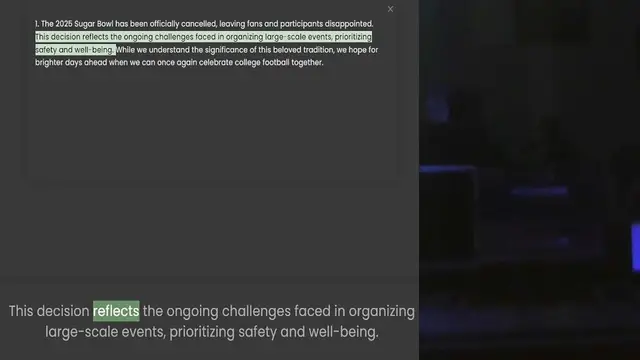 Video thumbnail for This decision reflects the ongoing challenges faced in organizing large-scale events, prioritizing safety and well-being. While we understand the significance of this beloved tradition, we hope for brighter days ahead when we can once aga
