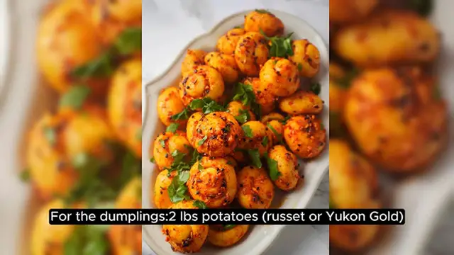 Video thumbnail for Crispy on the Outside, Tender on the Inside Potato dumplings