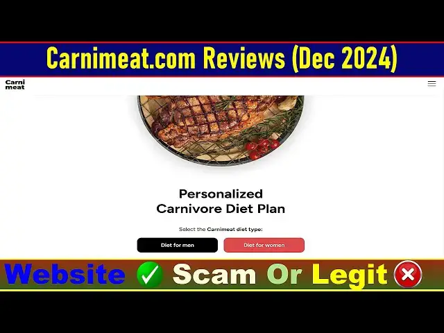 Video thumbnail for Carnimeat Com Reviews Consumer Reports: Before Buy Check Carnimeat Is Scam Or Legit? |Product Review