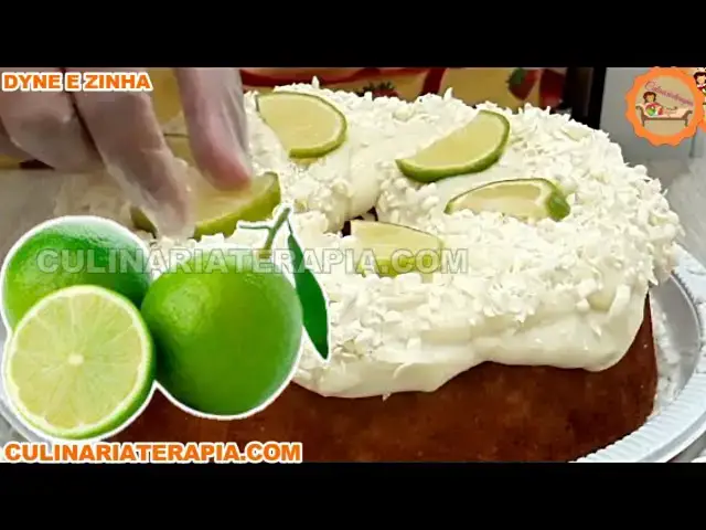 Video thumbnail for Mousse de Limão e Chocolate Branco para Cobertura de Bolo de 3 Ingredientes e O Melhor Bolo de Limão