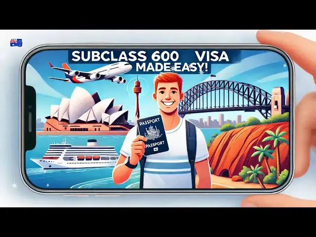 Video thumbnail for Subclass 600 Visa: How to Apply for a Short Stay in Australia with Ease