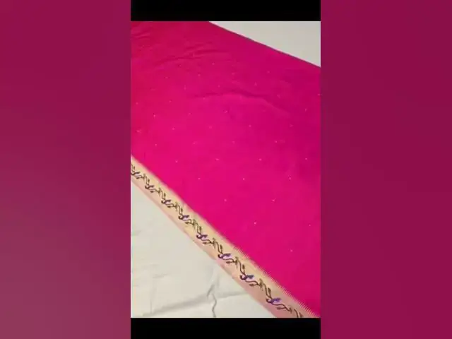 Video thumbnail for Pure handloom Paithani saree #paithanisaree #yeolapaithanimanufacturer