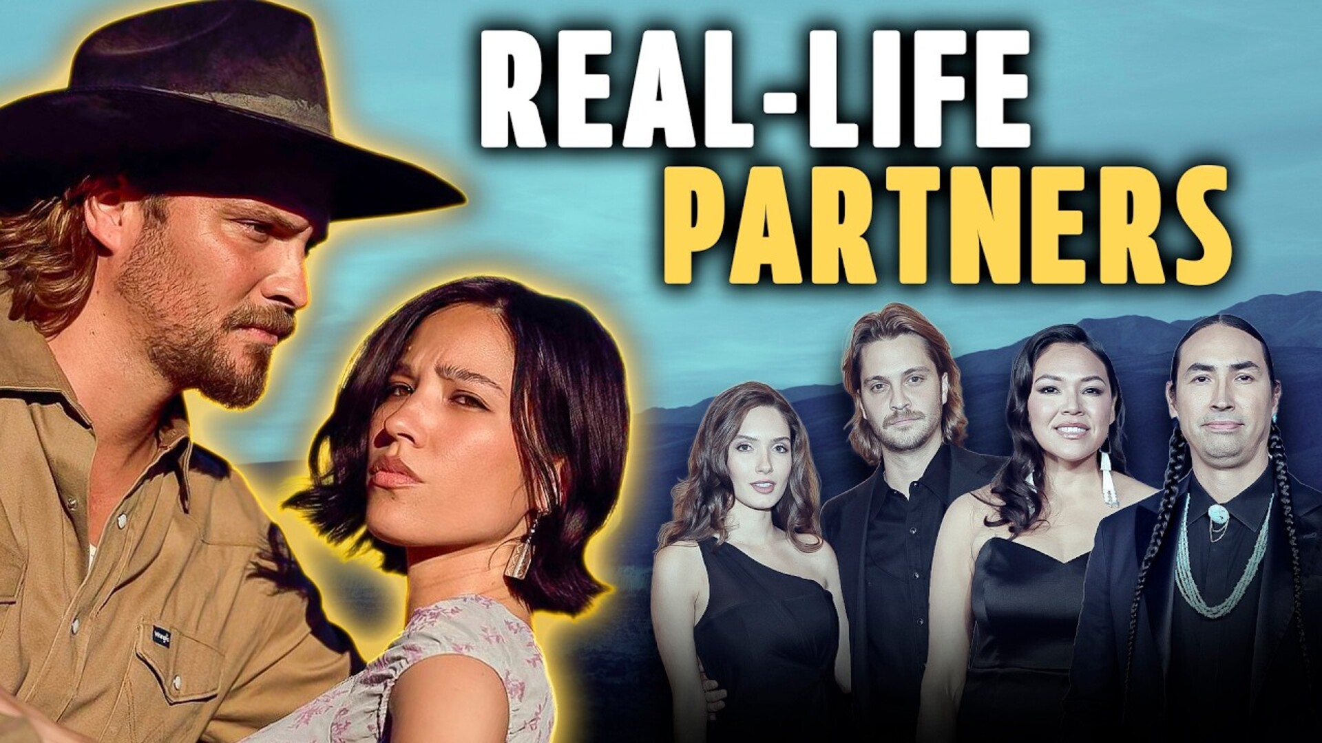 Video thumbnail for The Real-Life Partners Of The Yellowstone Spin-Off Marshals