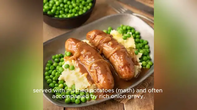 Video thumbnail for bangers and mash recipe