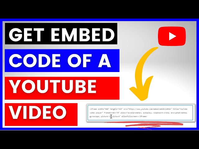 Video thumbnail for How To Get The Embed Code Of A YouTube Video? [in 2025]