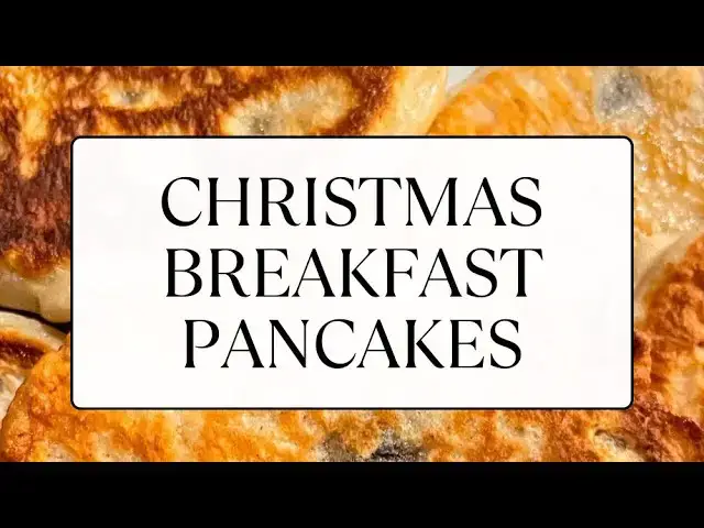 Video thumbnail for Christmas Breakfast Pancakes