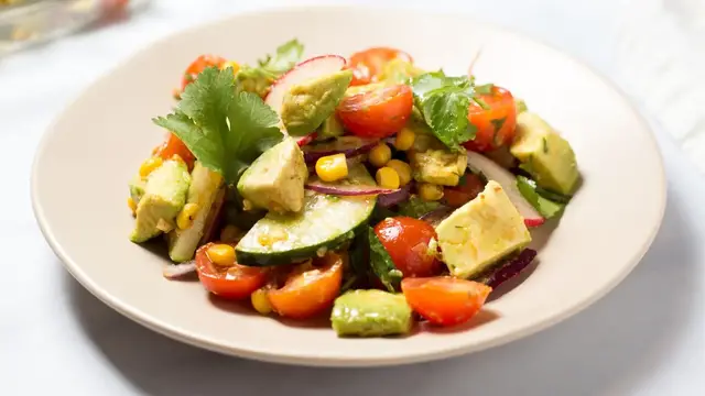 Video thumbnail for Southwest Avocado Salad Recipe