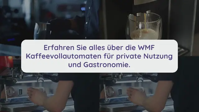 Video thumbnail for WMF Kaffeevollautomat Test 2024: Gastronomie-Liebling auch für zu Hause sinnvoll?