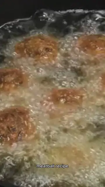 'Video thumbnail for meatball recipe'