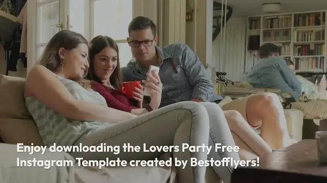Video thumbnail for Lovers Party Free Instagram Template
