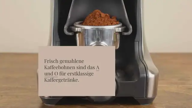 Video thumbnail for Sage Smart Grinder Pro Test 2024: Unsere Erfahrungen mit der Kaffeemühle