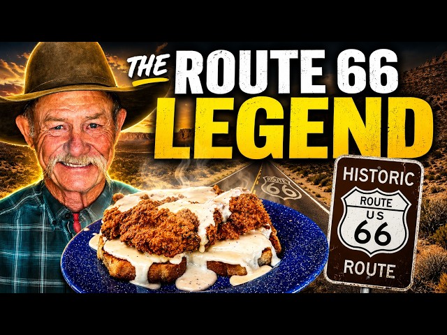 Video thumbnail for The Most Legendary Chicken Fried Steak Sandwich on Route 66