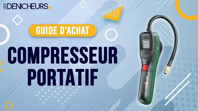 Video thumbnail for 👓 MEILLEUR COMPRESSEUR PORTATIF (2022) - Comparatif & Guide d'achat