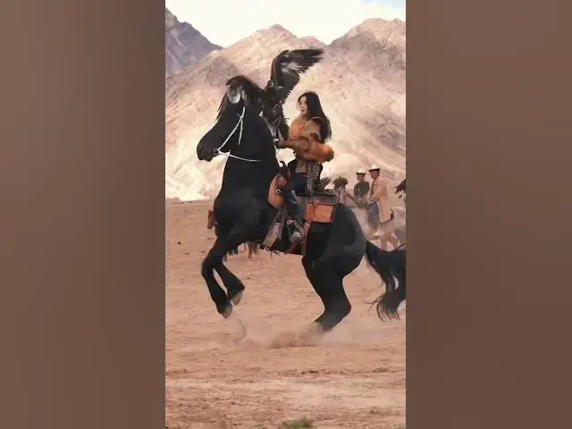 'Video thumbnail for China's hometown of falcons #xinjiang #shorts'