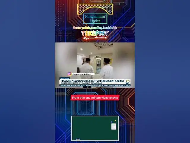 Video thumbnail for #beritaterkini #updet #berita #news #beritaprabowo #shots
