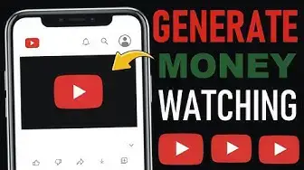 Video thumbnail for *SECRET* website to earn money online watching YouTube videos