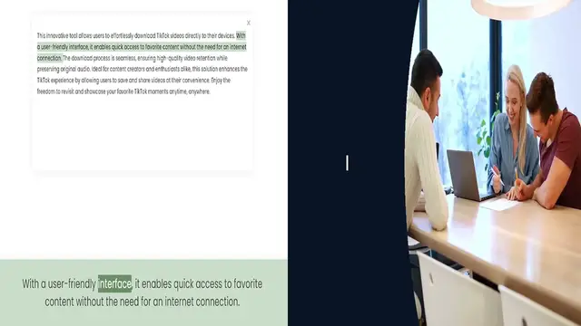 Video thumbnail for This innovative tool allows users to effortlessly download TikTok videos directly to their devices. With a user-friendly interface, it enables quick access to favorite content without the need for an internet connection. The download proc