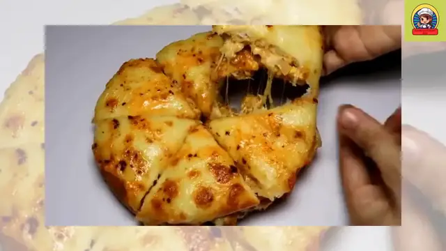 Video thumbnail for Up and Down Pita Bread Pizza Recipe