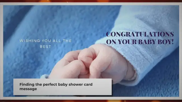 'Video thumbnail for What To Write In A Baby Shower Card For A Boy » Expresso Words'