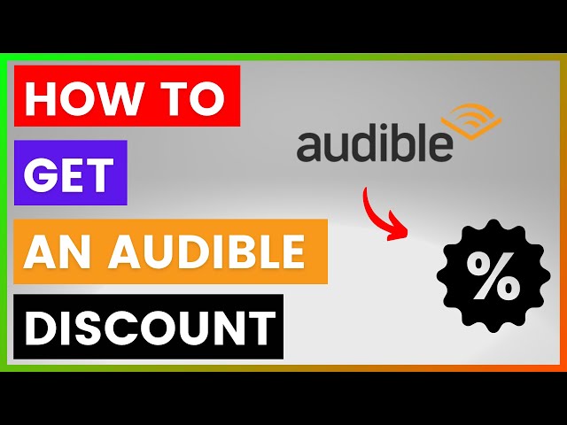Video thumbnail for How To Get An Audible Discount? [in 2025]