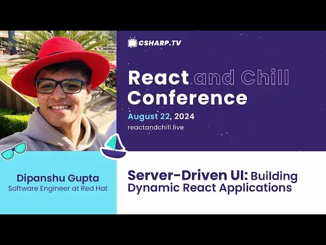 'Video thumbnail for Server-Driven UI: Building Dynamic React Applications by Dipanshu Gupta | React and Chill Conference'