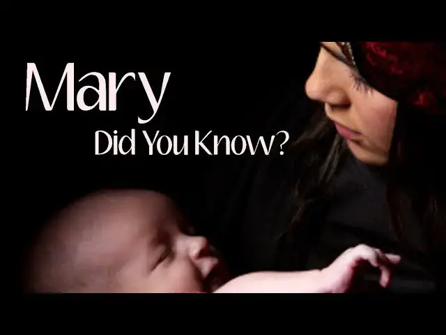 'Video thumbnail for Mary Did You Know?'